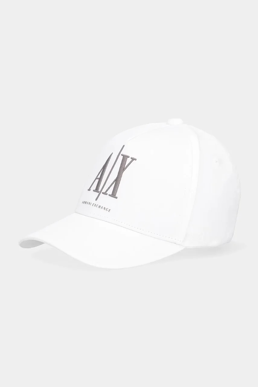 ARMANI EXCHANGE Памучна шапка с козирка