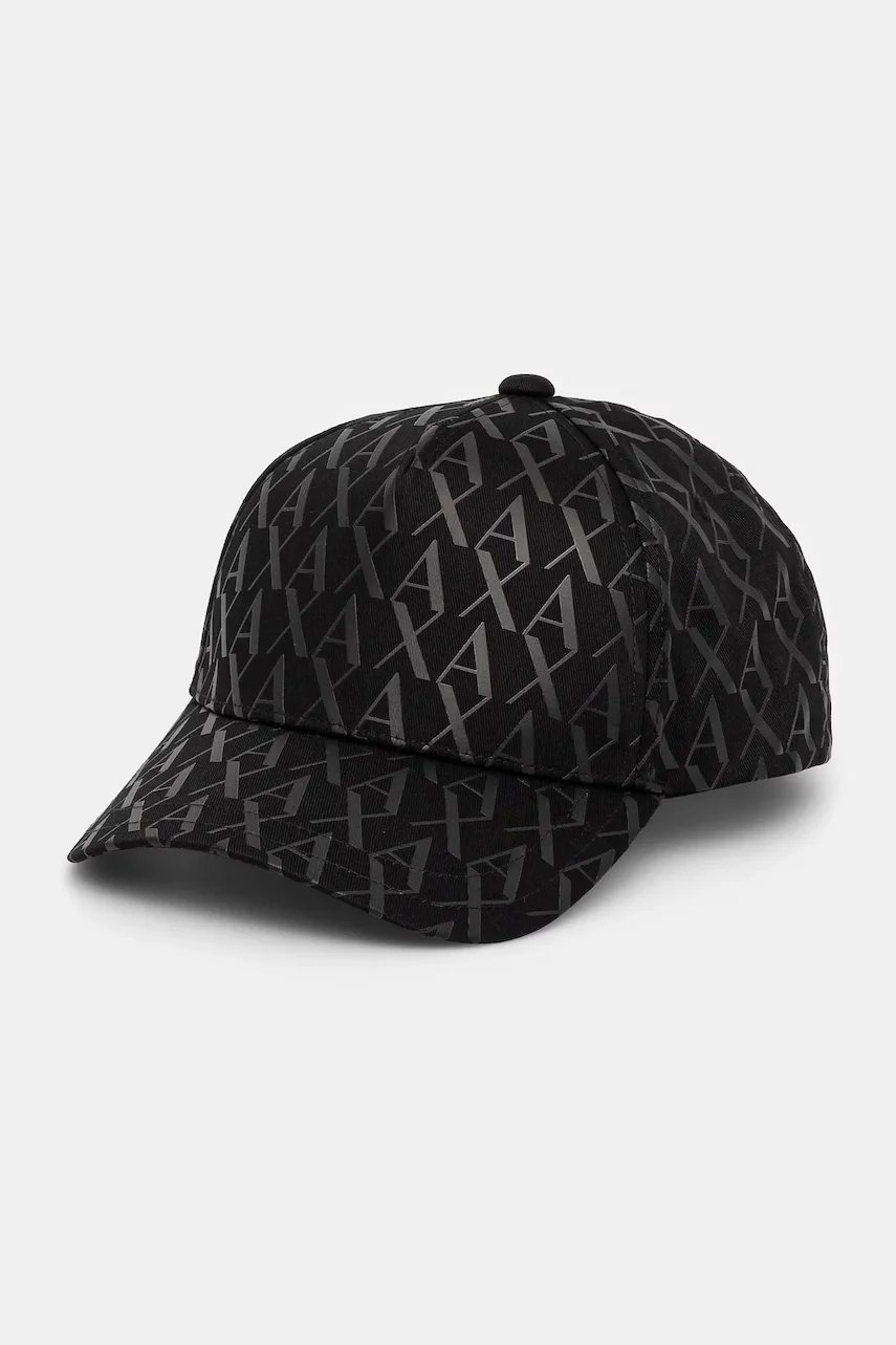 ARMANI EXCHANGE Памучна шапка с козирка