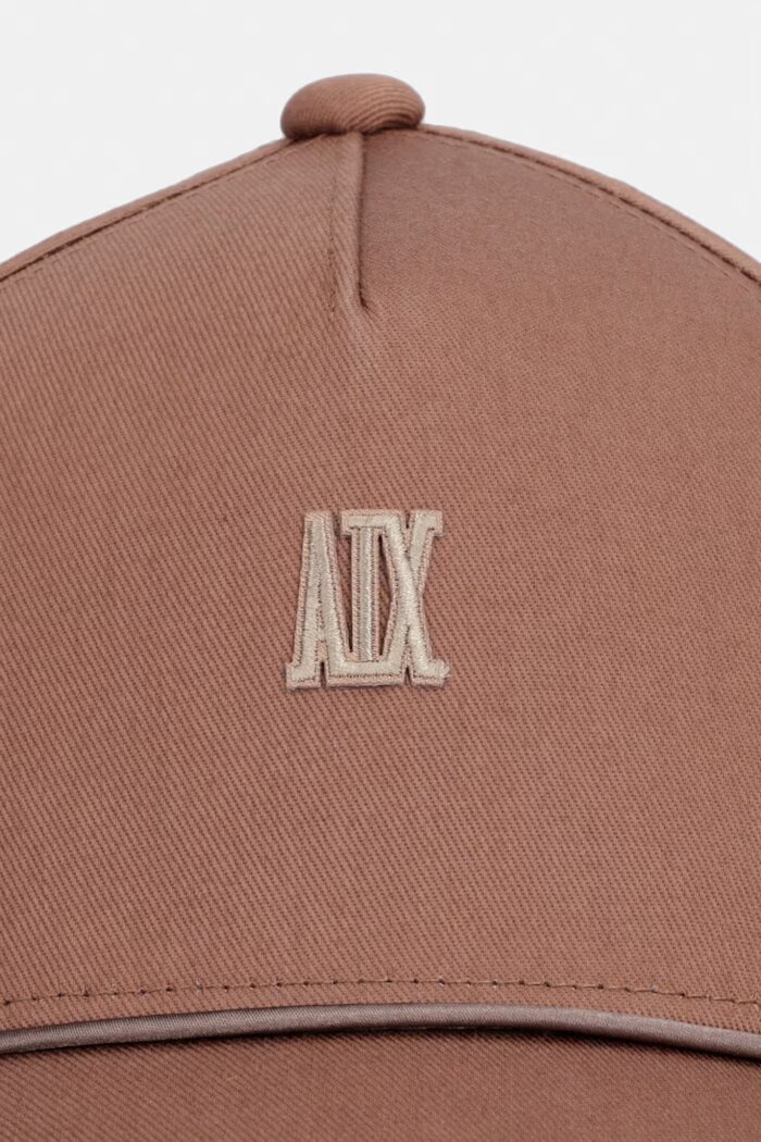 ARMANI EXCHANGE Памучна шапка с козирка в кафяво XW002373 AF15502