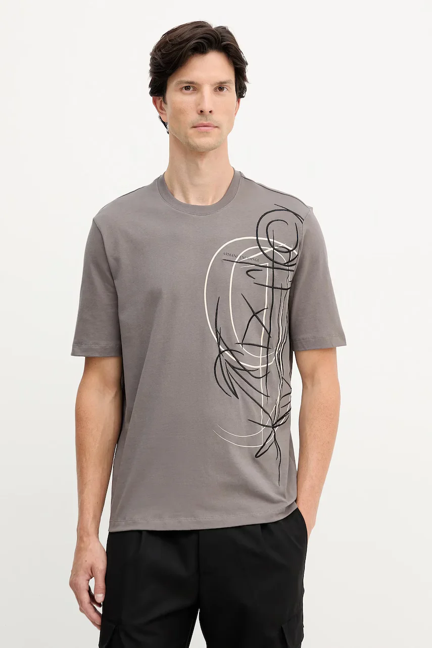 ARMANI EXCHANGE Памучна тениска
