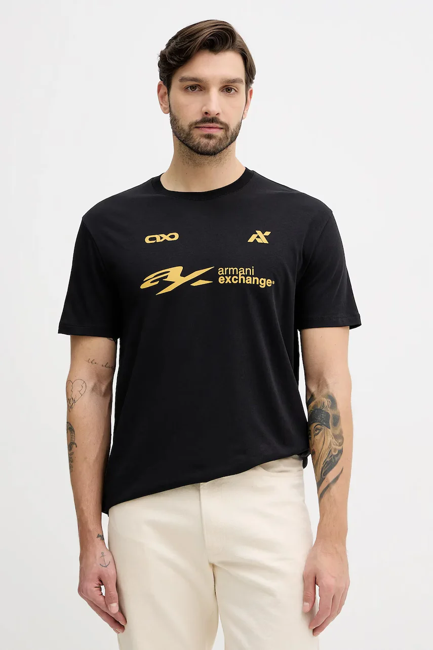 ARMANI EXCHANGE Памучна тениска