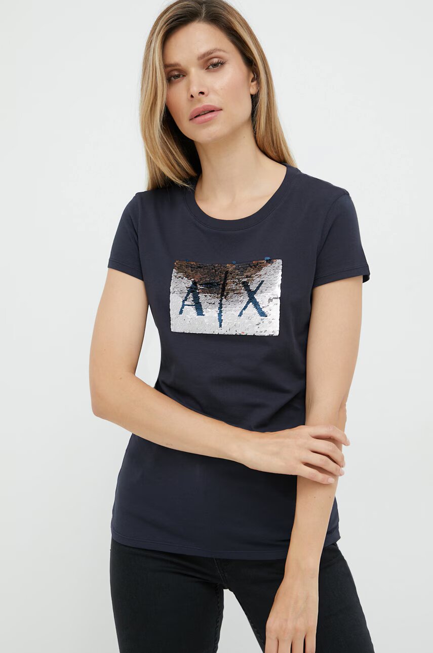 ARMANI EXCHANGE Памучна тениска