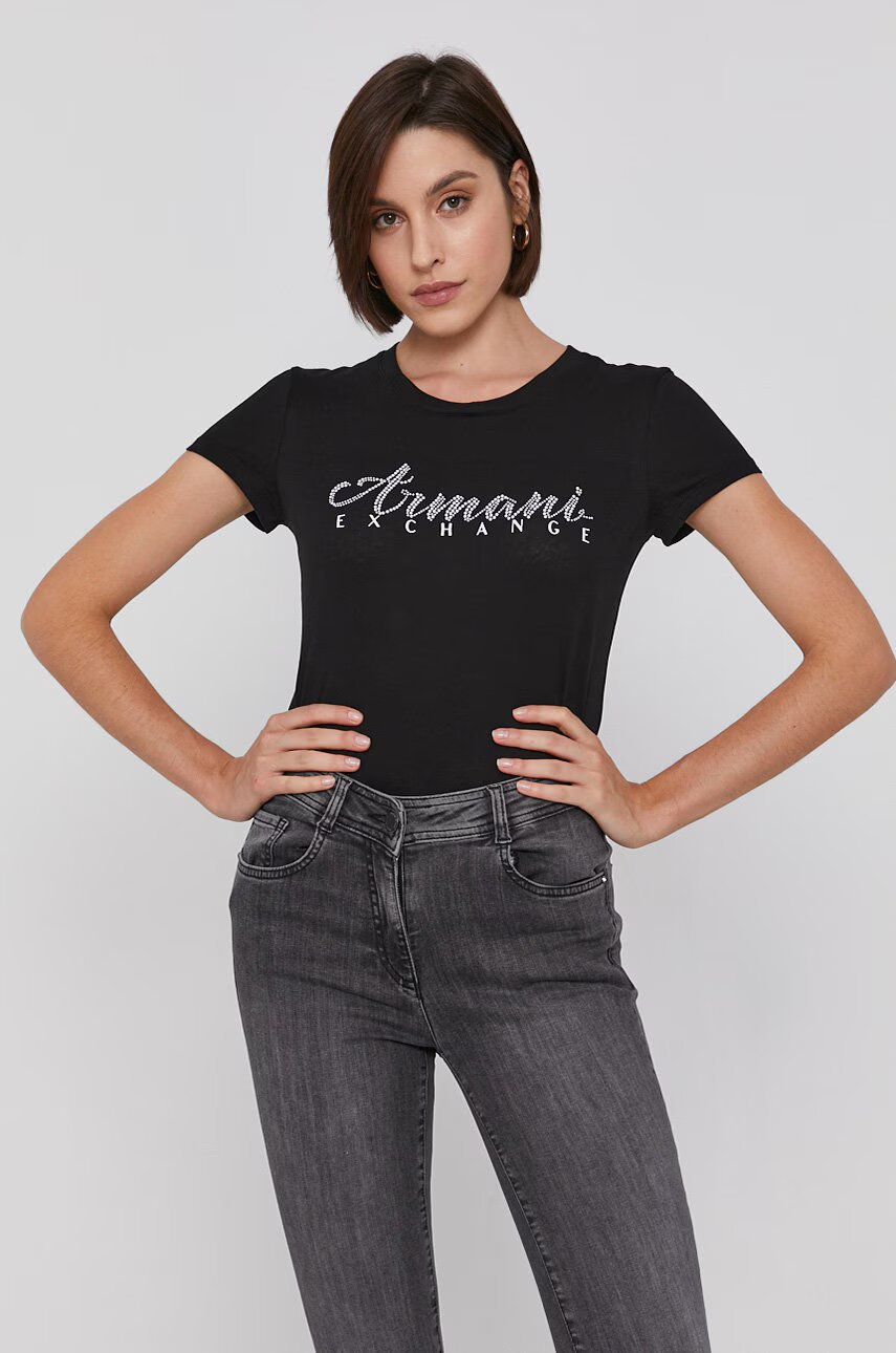 ARMANI EXCHANGE Памучна тениска