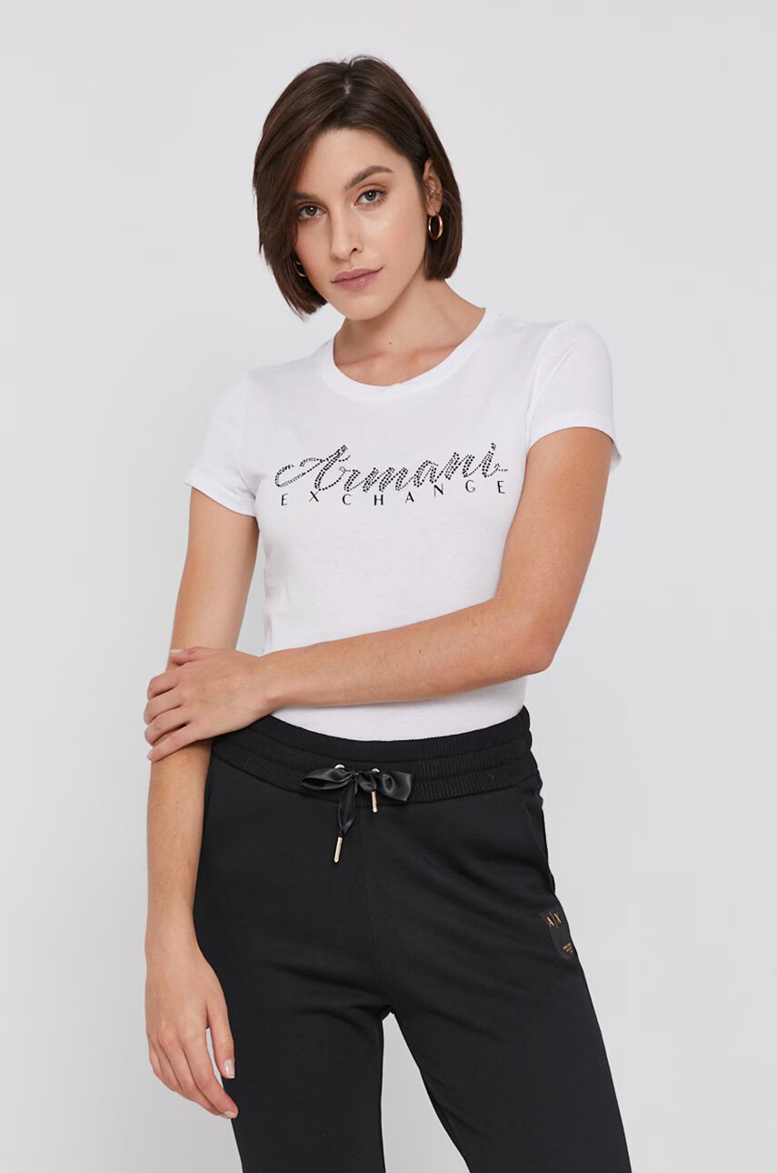 ARMANI EXCHANGE Памучна тениска