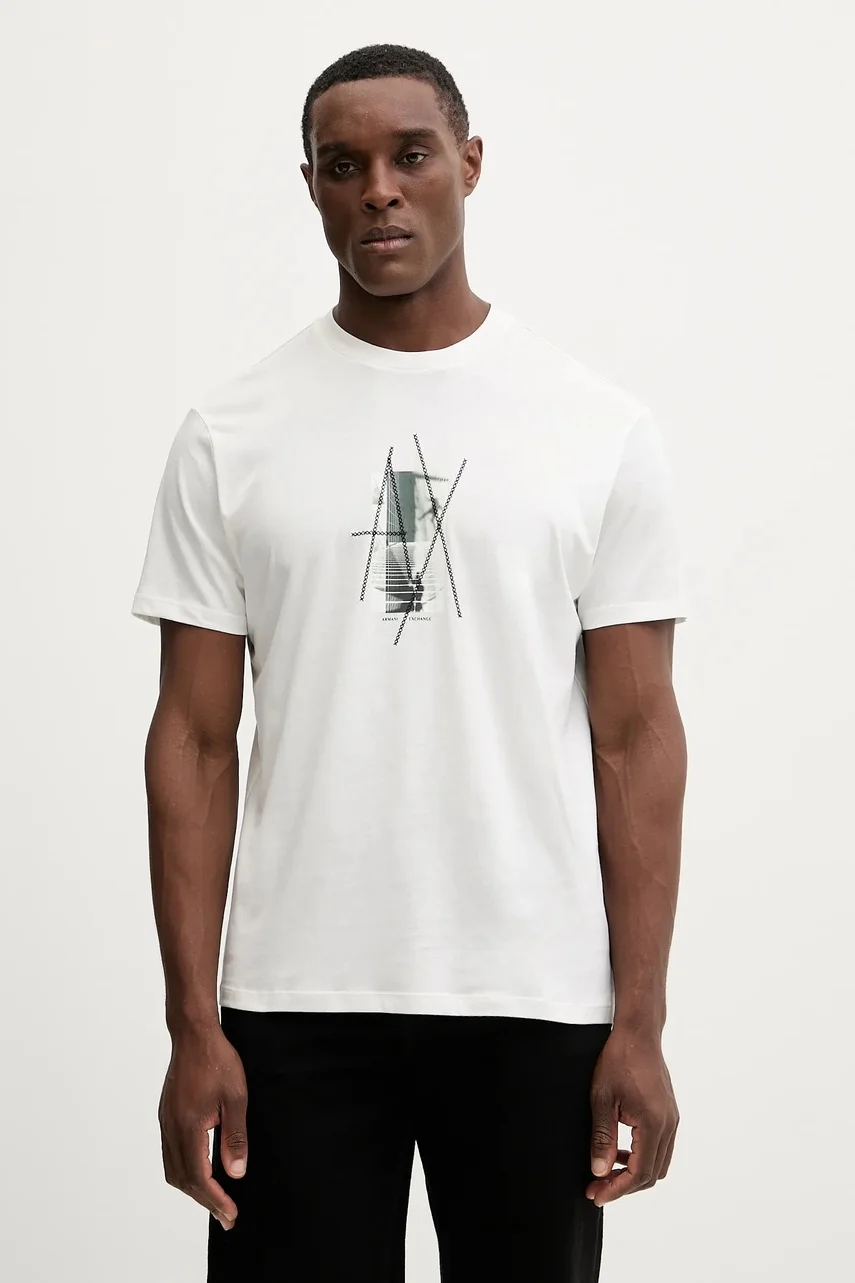 ARMANI EXCHANGE Памучна тениска