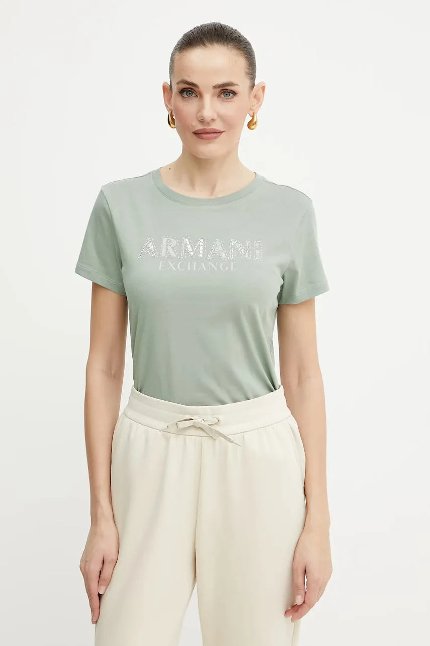 ARMANI EXCHANGE Памучна тениска
