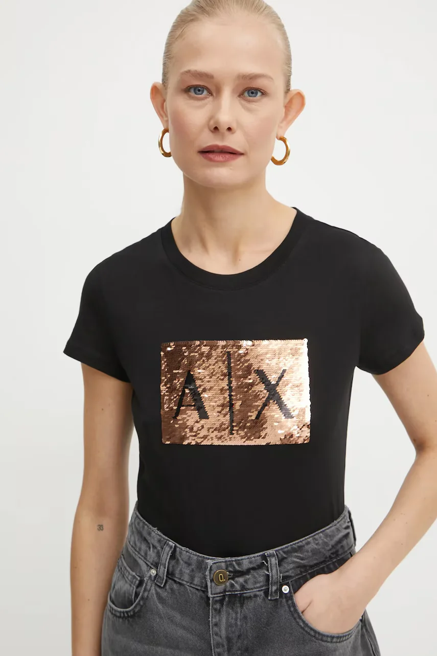 ARMANI EXCHANGE Памучна тениска