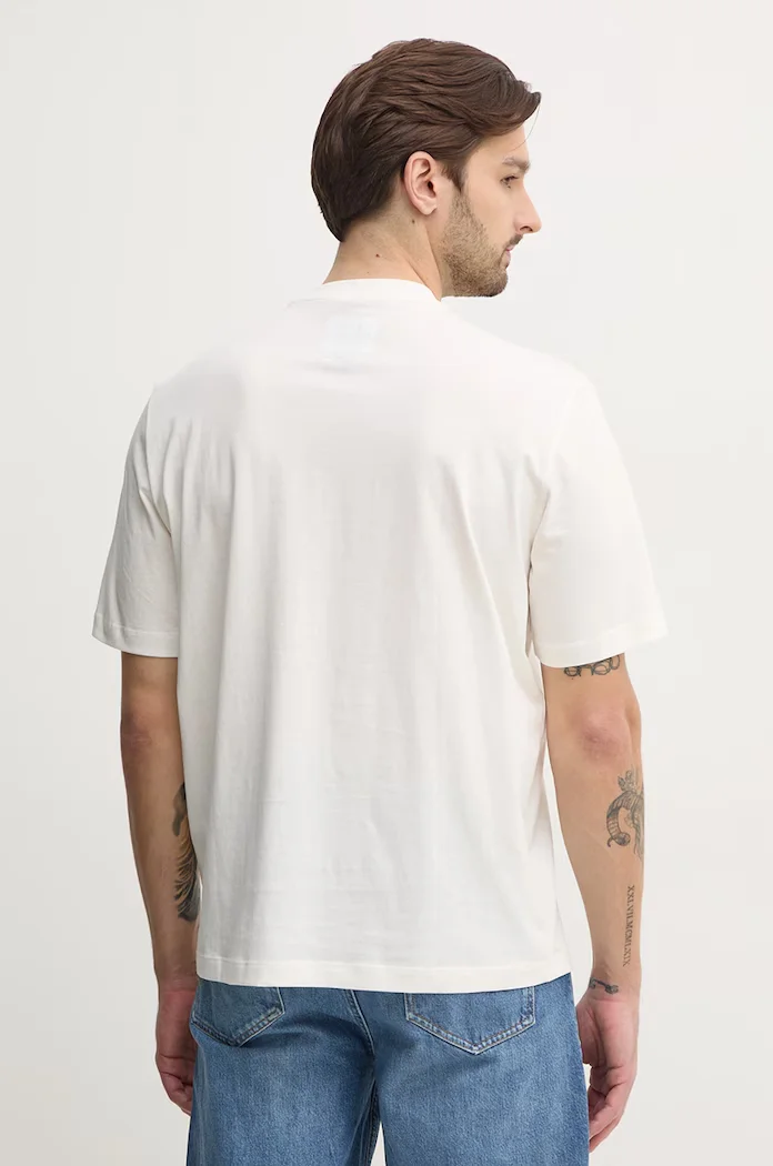 ARMANI EXCHANGE Памучна тениска в бяло с апликация XM000363 AF12308