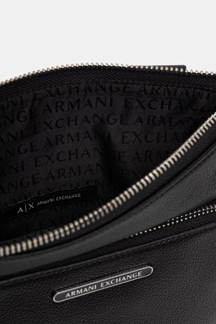 ARMANI EXCHANGE през рамо мъжка черна XM000846