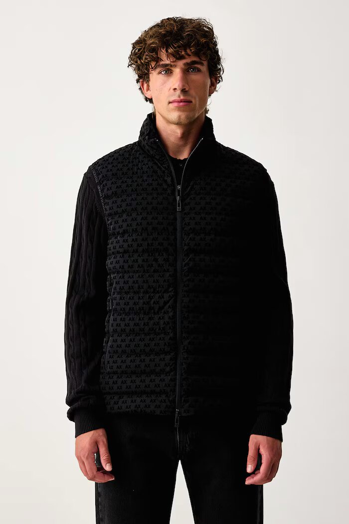 ARMANI EXCHANGE пухен елек мъжки черен XM003511 AF19870