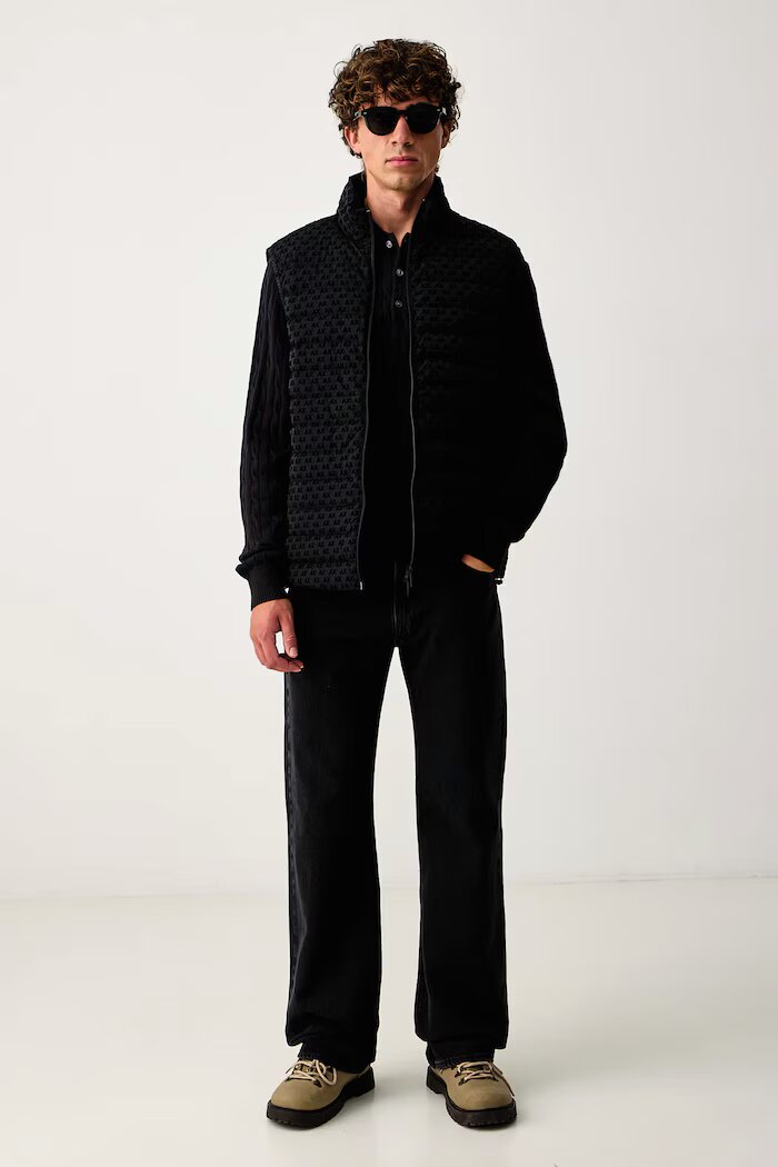 ARMANI EXCHANGE пухен елек мъжки черен XM003511 AF19870