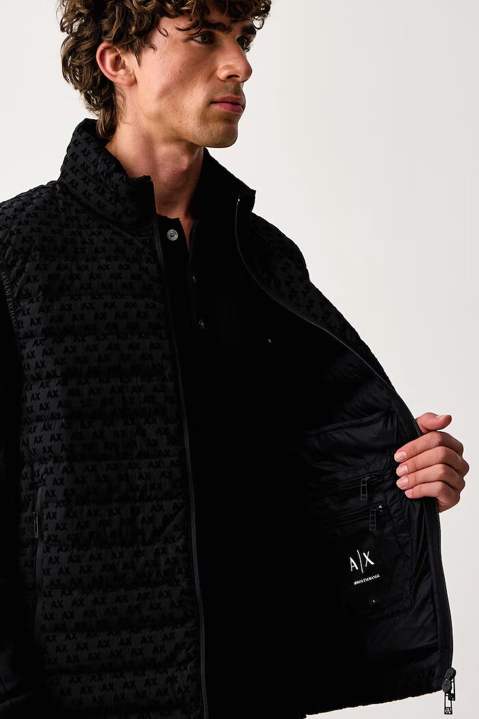ARMANI EXCHANGE пухен елек мъжки черен XM003511 AF19870