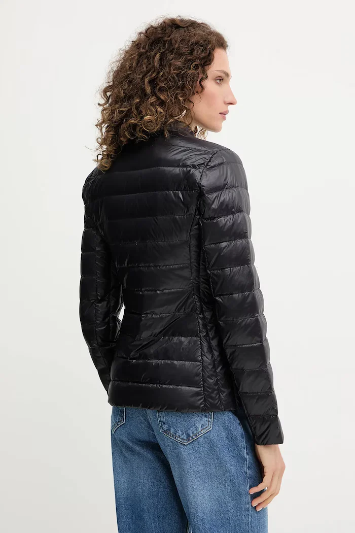 ARMANI EXCHANGE Пухено яке в черно преходен модел XW001920 AF18757
