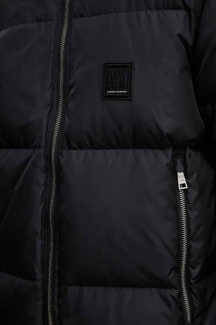 ARMANI EXCHANGE Пухено яке в черно зимен модел XM000348 AF12286