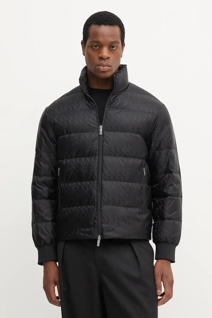 ARMANI EXCHANGE Пухено яке в черно зимен модел XM001580 AF16628