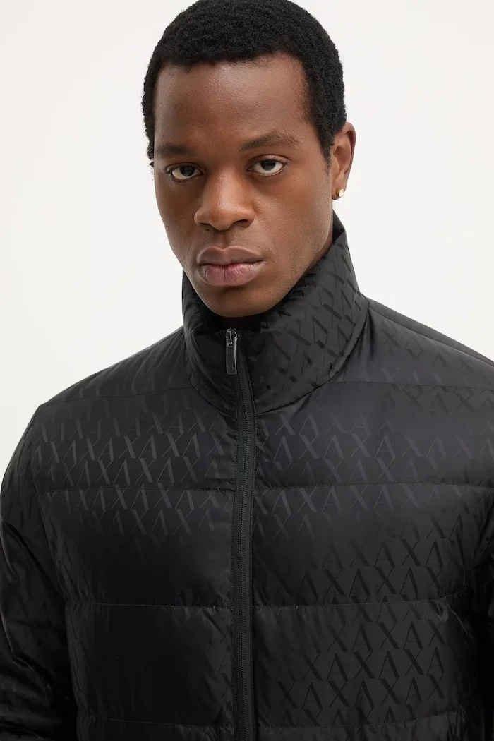 ARMANI EXCHANGE Пухено яке в черно зимен модел XM001580 AF16628