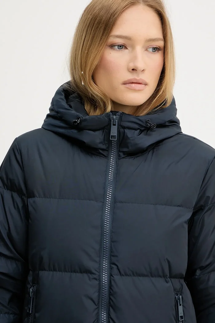 ARMANI EXCHANGE Пухено яке в тъмносиньо преходен модел XW000251 AF12286