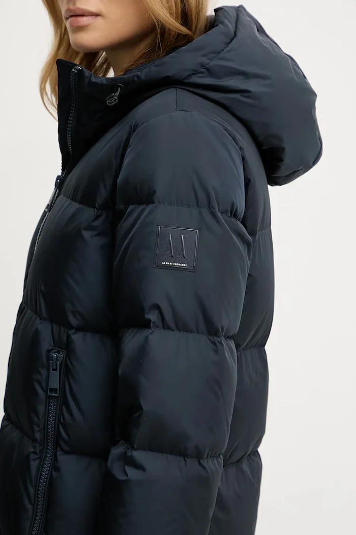ARMANI EXCHANGE Пухено яке в тъмносиньо преходен модел XW000251 AF12286
