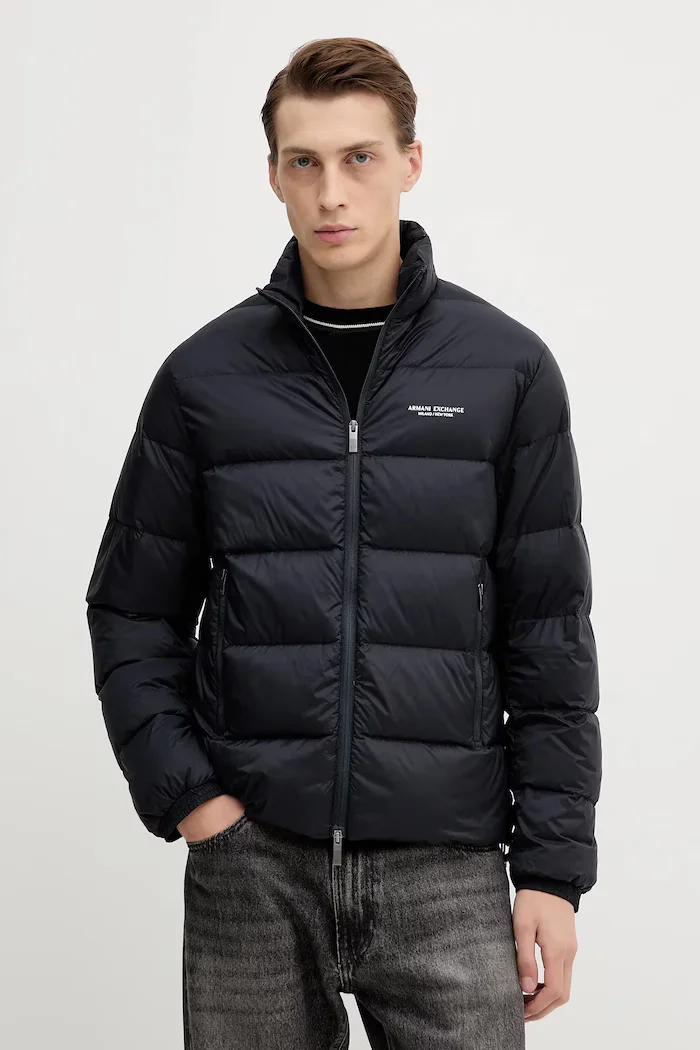 ARMANI EXCHANGE Пухено яке в тъмносиньо зимен модел XM001575 AF16927