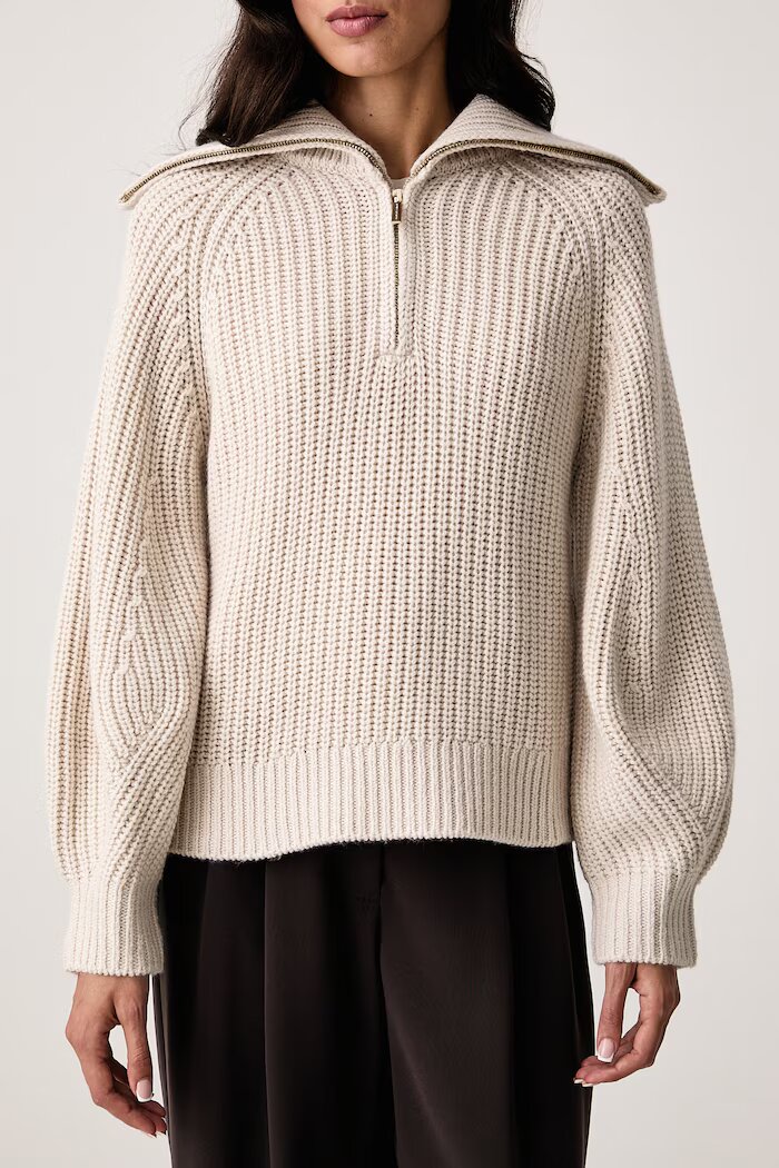 ARMANI EXCHANGE пуловер дамски с вълна бежов XW002889 AF16604
