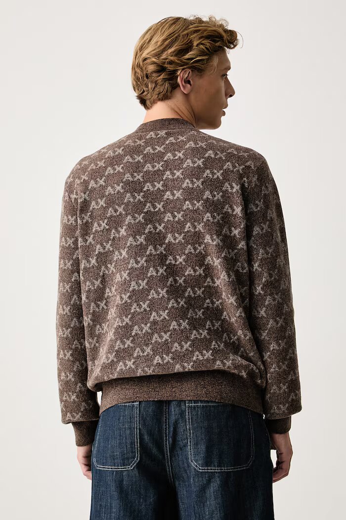 ARMANI EXCHANGE пуловер мъжки кафяв XM002992 AF16916
