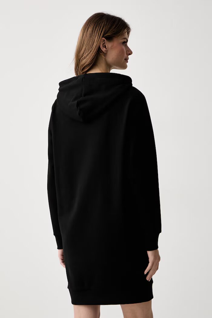ARMANI EXCHANGE рокля от памук черна XW001453 AF10830