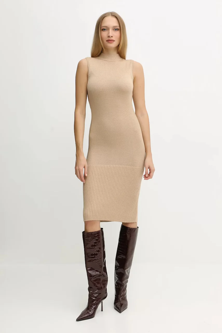 ARMANI EXCHANGE Рокля с вълна