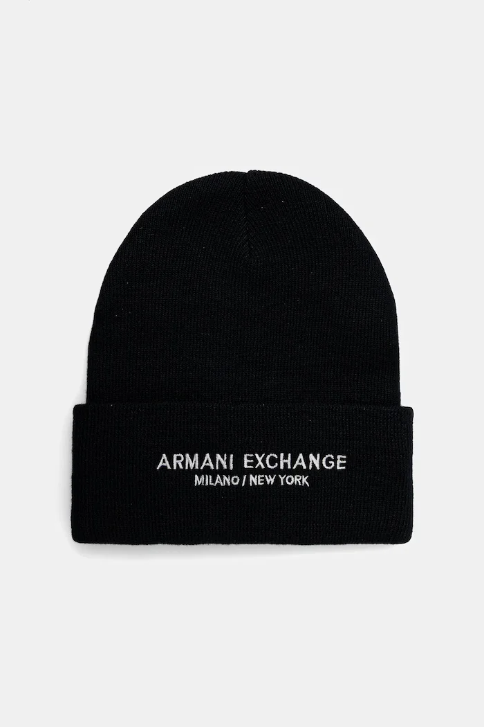 ARMANI EXCHANGE Шапка в черно XM001637 AF16950