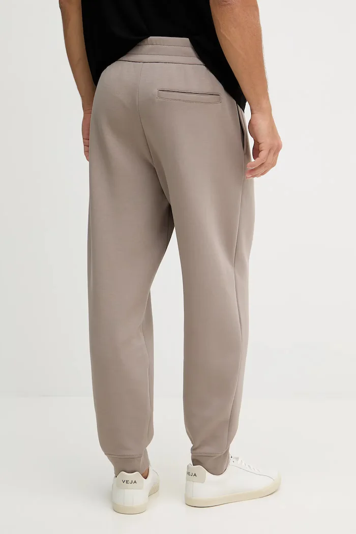 ARMANI EXCHANGE Спортен панталон мъжки в бежово с изчистен дизайн XM001778 AF10818