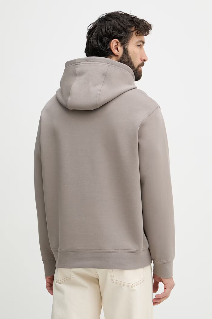 ARMANI EXCHANGE суичър с качулка мъжки с памук кафяв XM000369 AF10818