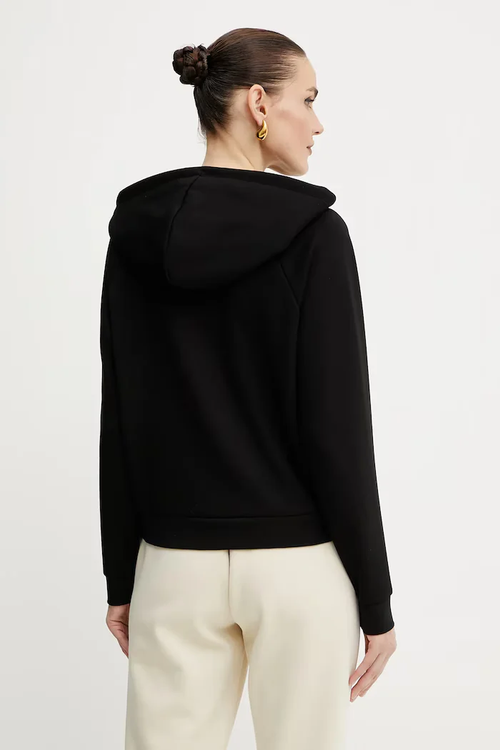 ARMANI EXCHANGE Суичър в черно с качулка с изчистен дизайн XW000827 AF13397
