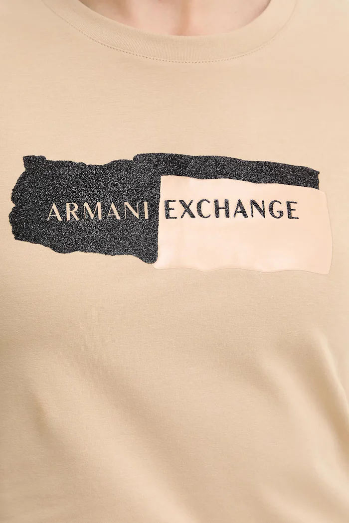 ARMANI EXCHANGE Тениска дамска в бежово XW002841 AF16294