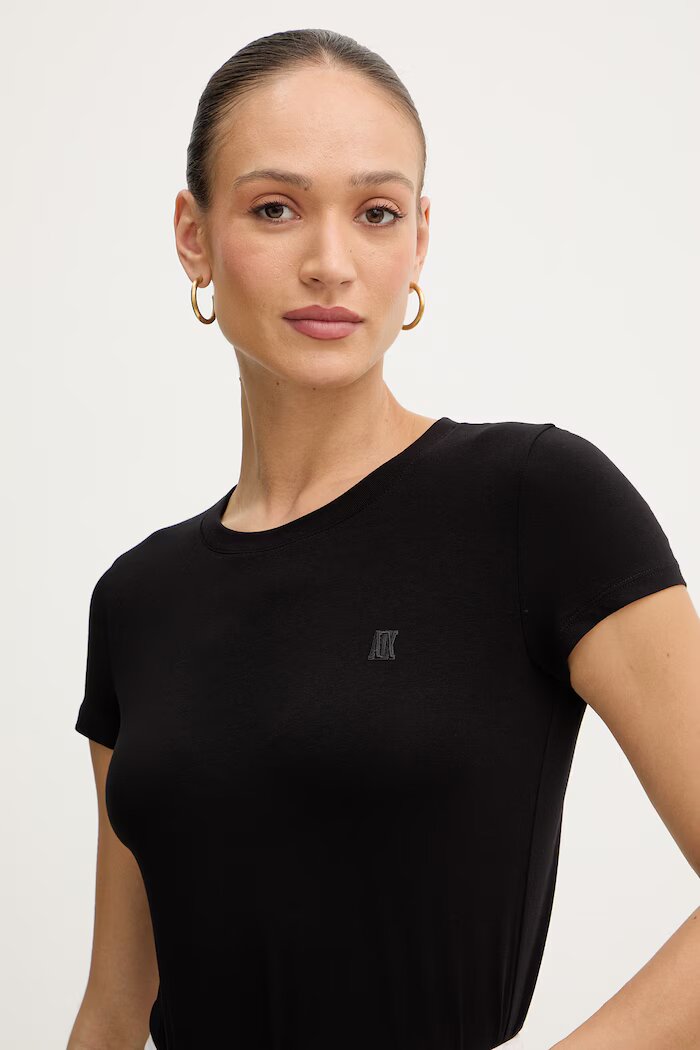 ARMANI EXCHANGE Тениска дамска в черно XW002333 AF16294