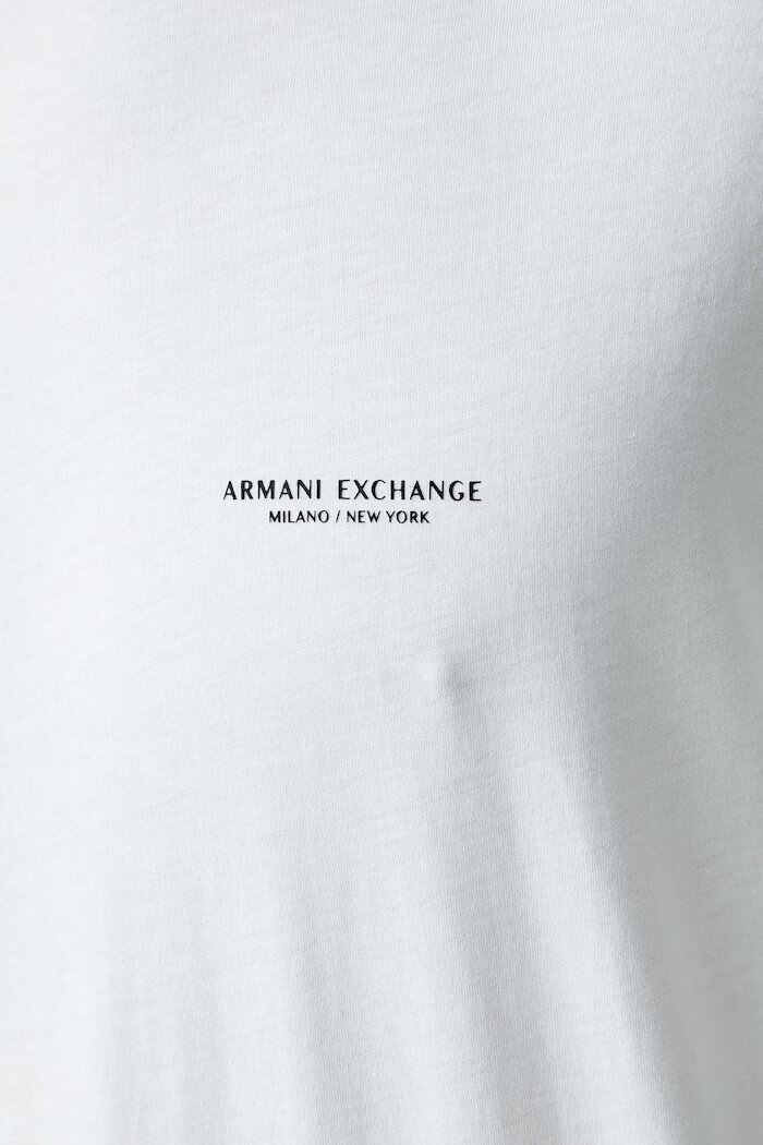 ARMANI EXCHANGE тениска мъжка от памук бяла XM003559 AF10358