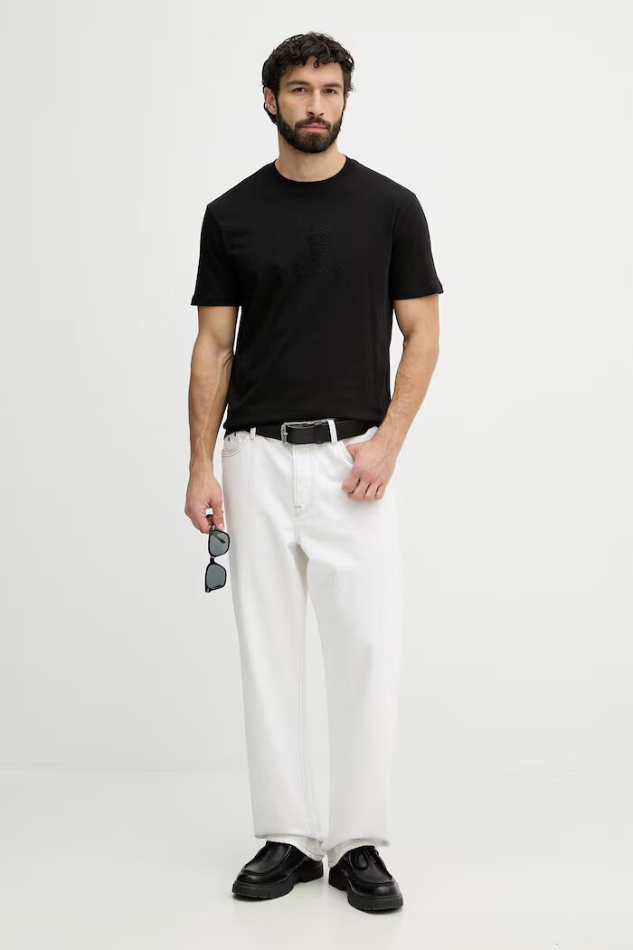 ARMANI EXCHANGE тениска мъжка памучна черна XM002450 AF10356