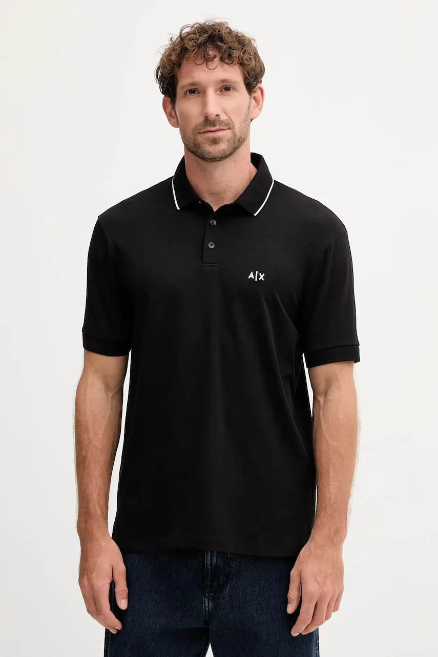 ARMANI EXCHANGE Тениска с яка