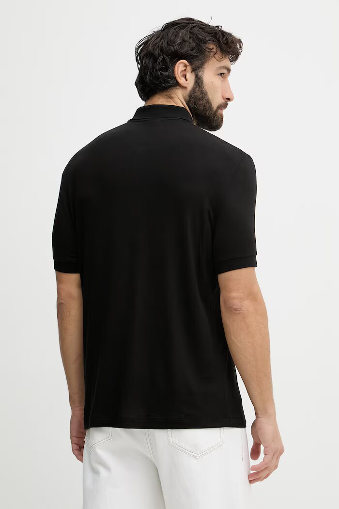ARMANI EXCHANGE тениска с яка мъжка черна XM002372