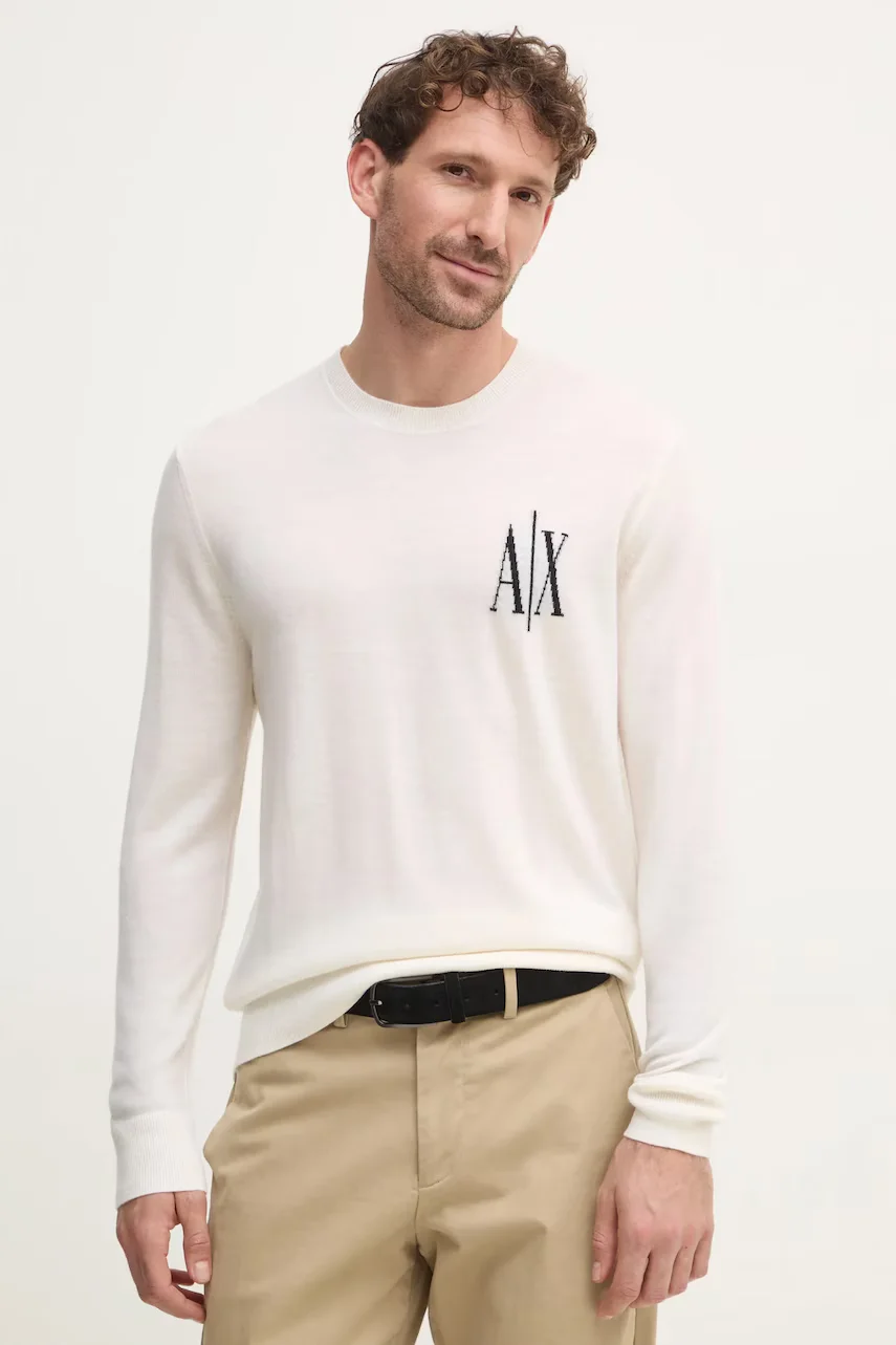 ARMANI EXCHANGE Вълнен пуловер