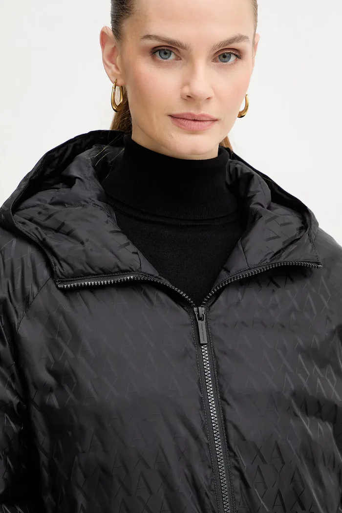 ARMANI EXCHANGE Яке в черно преходен модел XW001436 AF16628