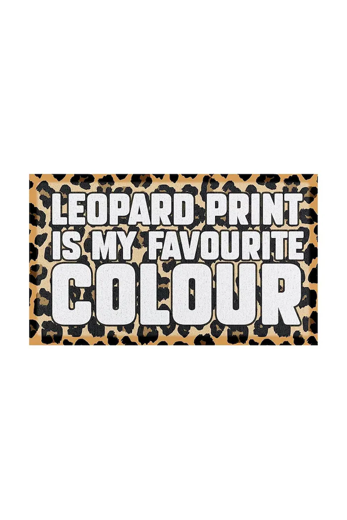 Artsy Doormats Изтривалка Brown Leopard 70x40 cm