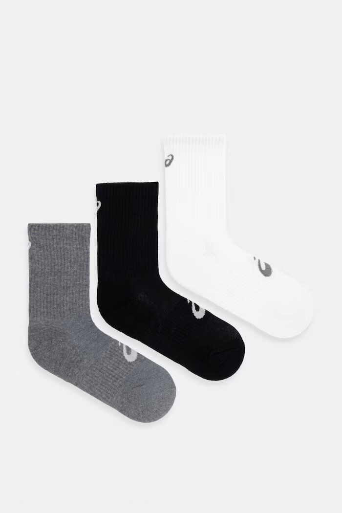 Asics чорапи с памук 3 PACK CREW SOCK 3 броя сиви 3033C298.960