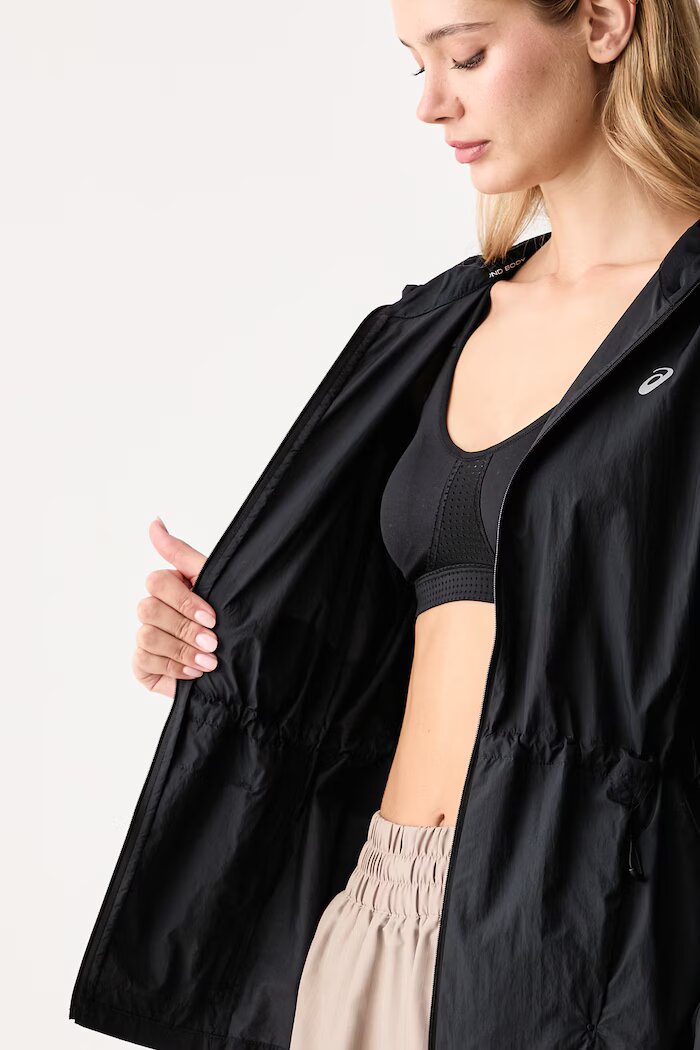 Asics спортно яке дамско ROAD PACKABLE JACKET черно 2012D076.001
