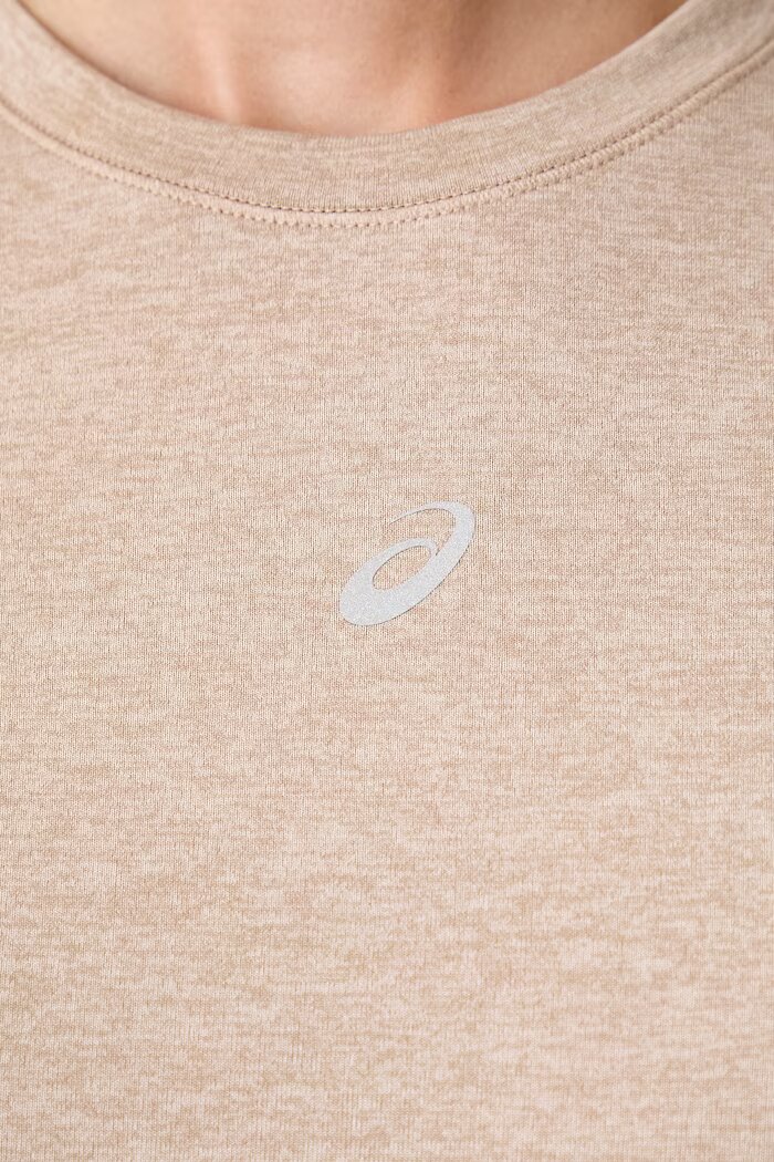 Asics тениска за трениране дамска ROAD SEAMLESS SS TOP бежова 2012D292.200
