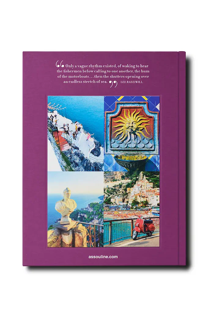 assouline Книга Amalfi Coast by Carlos Souza and Charlene Shorto English в лилаво