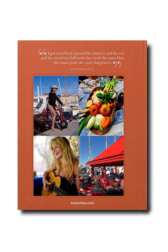 assouline Книга St. Tropez Soleil by Simon Liberati English в синьо