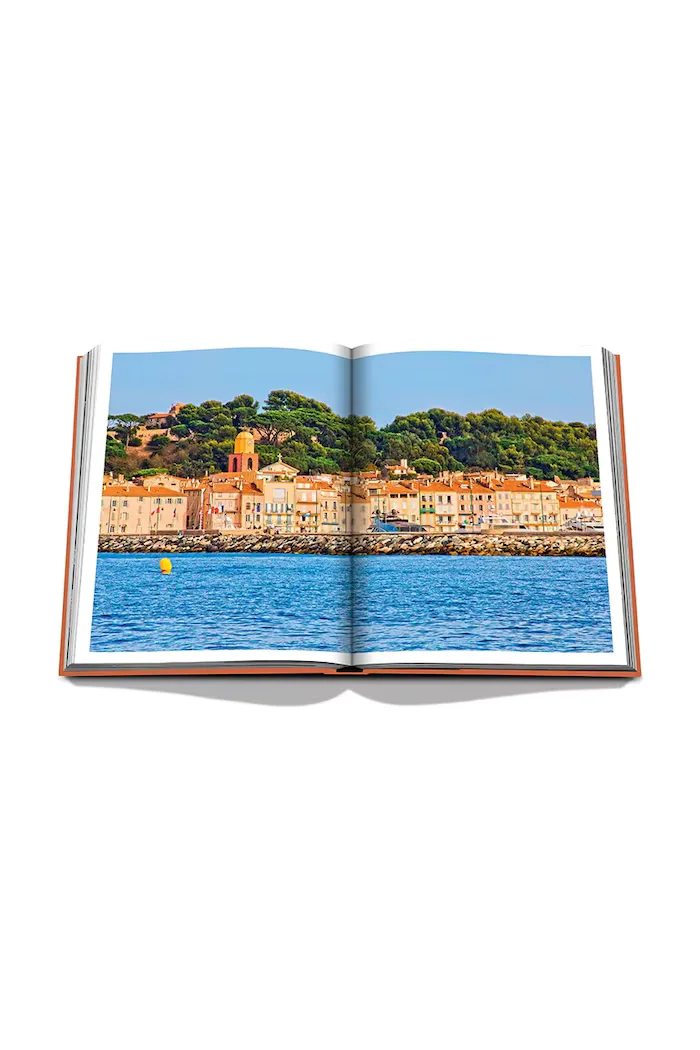 assouline Книга St. Tropez Soleil by Simon Liberati English в синьо
