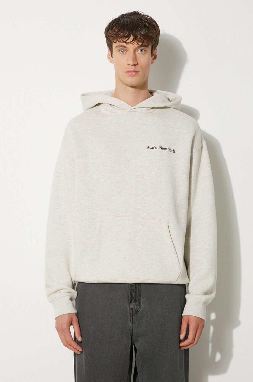 Awake NY Памучен суичър Serif Hoodie