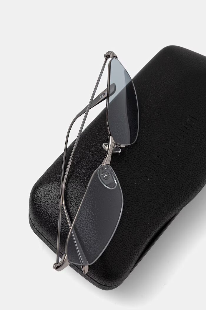 Balenciaga слънчеви очила сребърни BB0412S