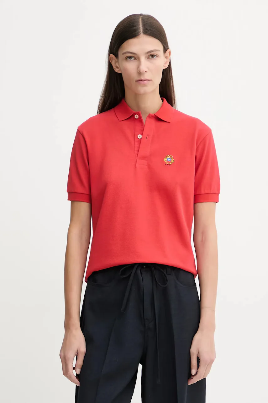 Bally Памучна тениска с яка