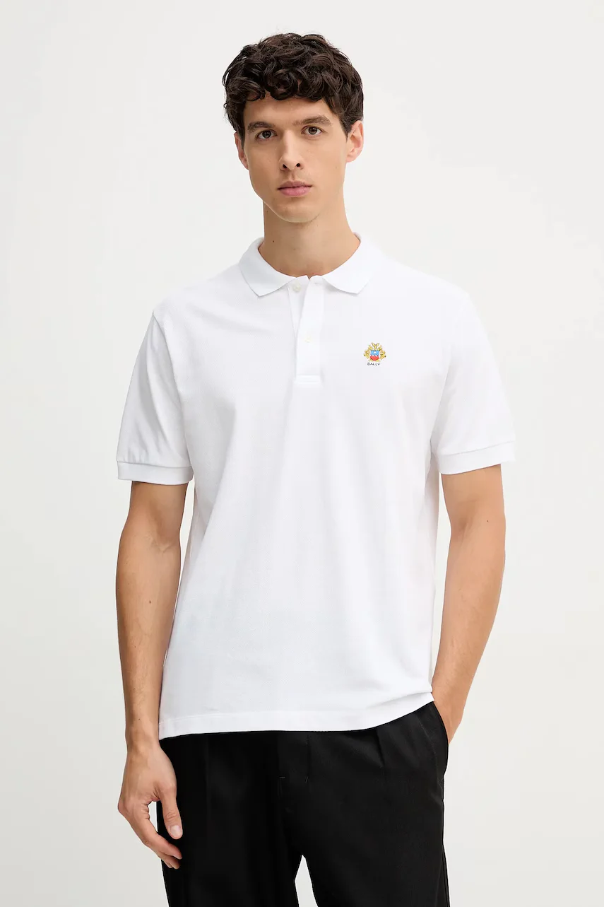 Bally Памучна тениска с яка